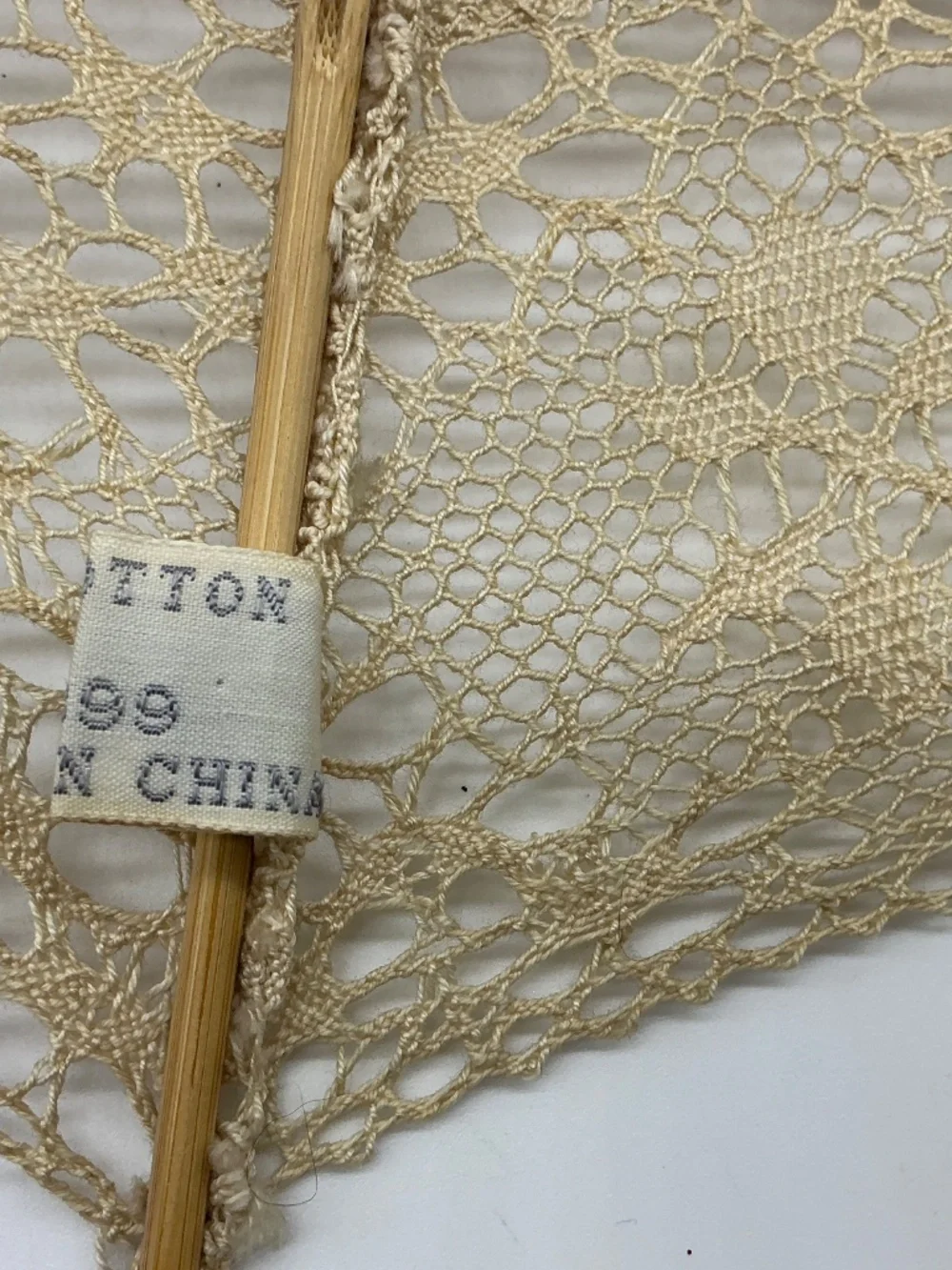 🔥 Vintage Crochet Parasol Decorative Miniature Umbrella